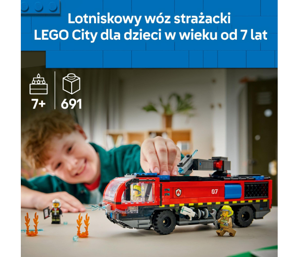 LEGO CITY 60499 Lotniskowy wóz strażacki - 1473512 - zdjęcie 12